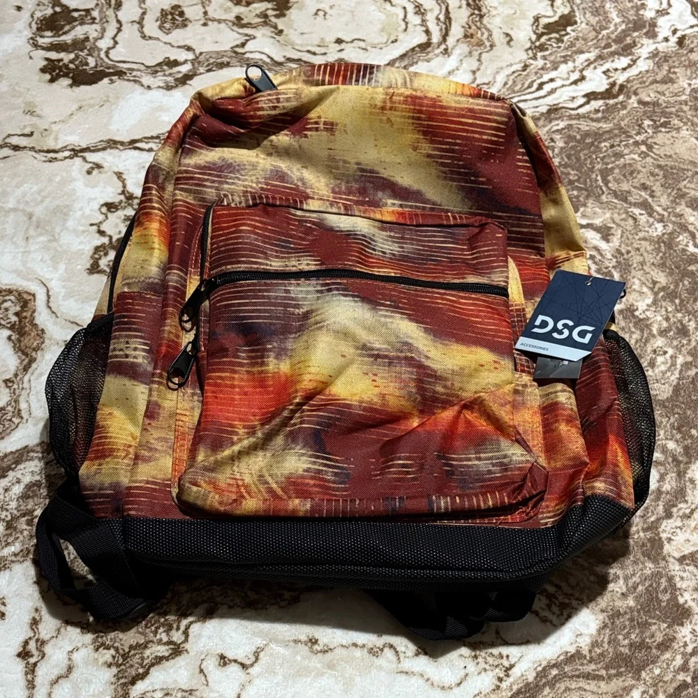 DSG Red and Yellow Men's Backpack